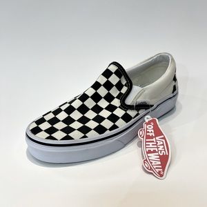 Vans Slip-On Black/White Checkerboard Mens size 4.5/Women’s Size 6